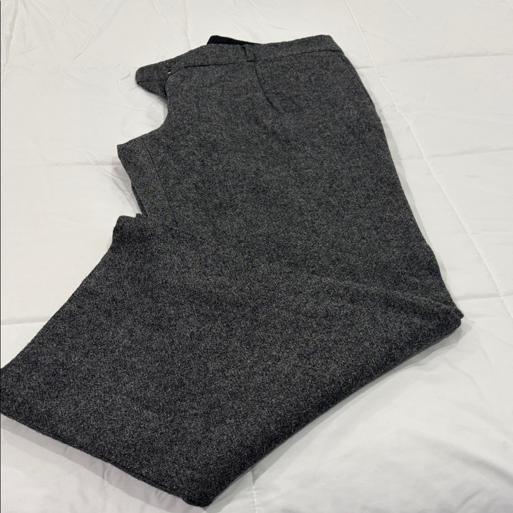Tweed dress pants lined inside.